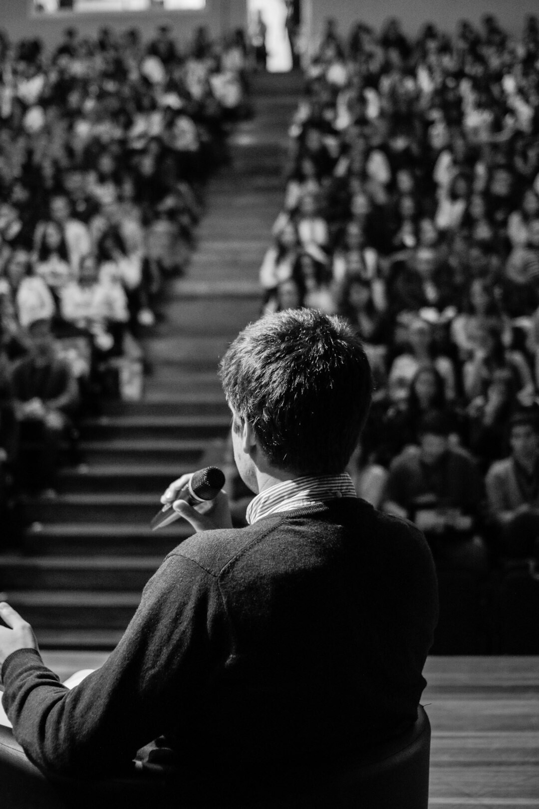 inspirational talk audience